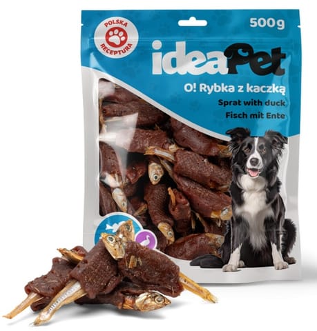 ⁨IdeaPet Rybka z kaczką 500g⁩ w sklepie Wasserman.eu