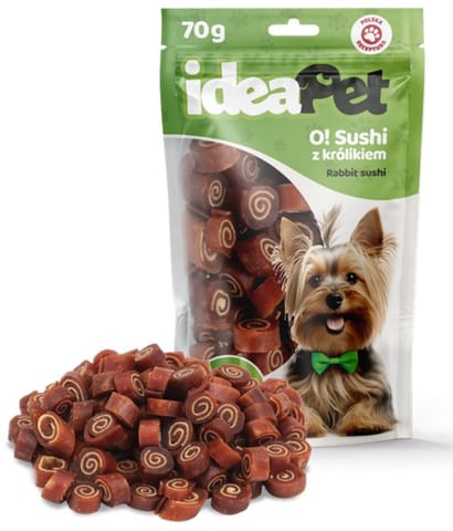 ⁨IdeaPet O! Sushi z królikiem 70g⁩ w sklepie Wasserman.eu