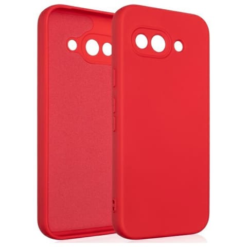 ⁨Etui Beline Silicone Pixel 9a czerwone   /red⁩ w sklepie Wasserman.eu