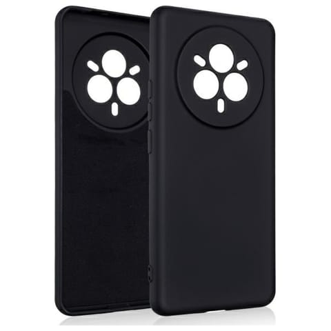 ⁨Etui Beline Silicone Realme 14 Pro       czarny/black⁩ w sklepie Wasserman.eu