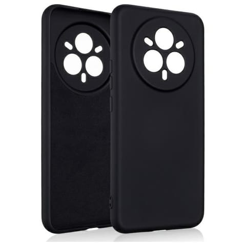 ⁨Etui Beline Silicone Realme 14 Pro+      czarny/black⁩ w sklepie Wasserman.eu