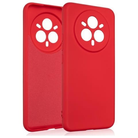 ⁨Etui Beline Silicone Realme 14 Pro+      czerwone /red⁩ w sklepie Wasserman.eu