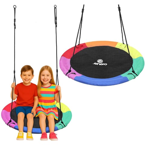 ⁨HUŚTAWKA OGRODOWA BOCIANIE GNIAZDO 110CM XXXL RAINBOW 6⁩ w sklepie Wasserman.eu