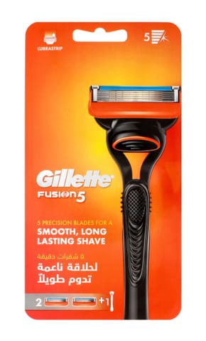 ⁨GILLETTE Fusion 5 Maszynka do golenia dla mężczyzn + 2 ostrza⁩ w sklepie Wasserman.eu