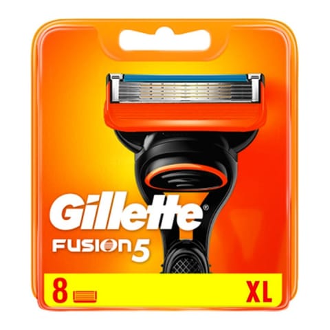 ⁨GILLETTE Fusion 5 Xl Wkłady wymienne do maszynki do golenia dla mężczyzn 1 op. - 8 szt.⁩ w sklepie Wasserman.eu