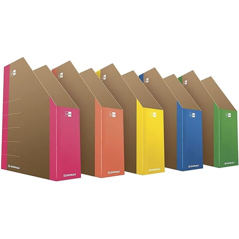 ⁨Pojemnik na dokumenty DONAU Life, karton, A4, żółt⁩ w sklepie Wasserman.eu