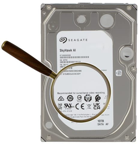 ⁨DYSK DO REJESTRATORA HDD-ST10000VE000 10TB 24/7 SkyHawk AI SEAGATE⁩ w sklepie Wasserman.eu