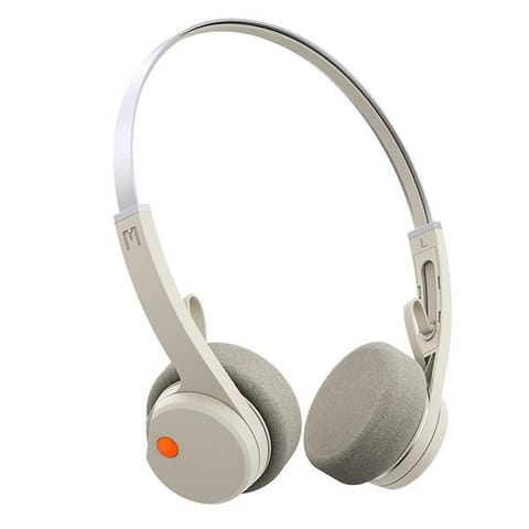 ⁨Mondo | Headphones | by Defunc | Built-in microphone | Bluetooth | Greige⁩ at Wasserman.eu