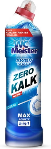 ⁨WC Meister Zero Kalk Ocean Żel WC 750 ml⁩ w sklepie Wasserman.eu