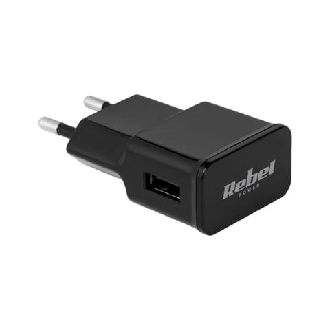 ⁨Ładowarka sieciowa Rebel USB 1000 mA⁩ w sklepie Wasserman.eu