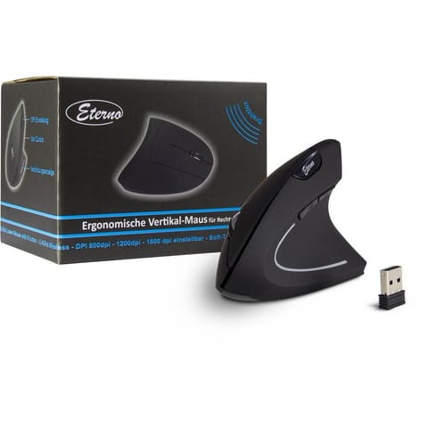 ⁨Inter-Tech Km-206R Mouse Ambidextrous Rf⁩ w sklepie Wasserman.eu