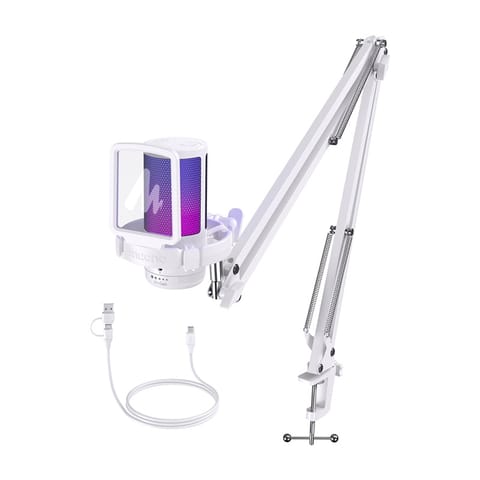 ⁨Mikrofon Maono DGM20S (biały)⁩ w sklepie Wasserman.eu