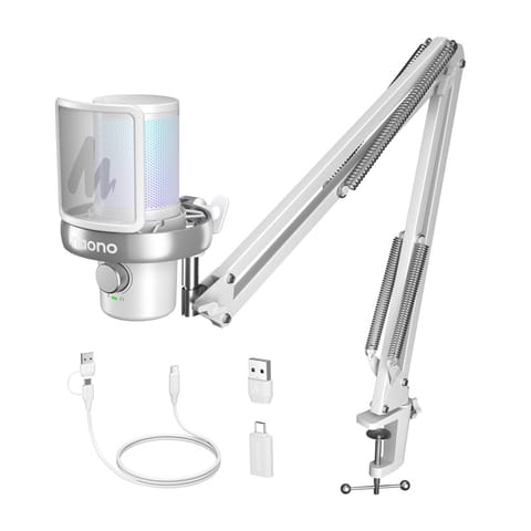 ⁨Mikrofon Maono DM40 S Pro (biały)⁩ w sklepie Wasserman.eu