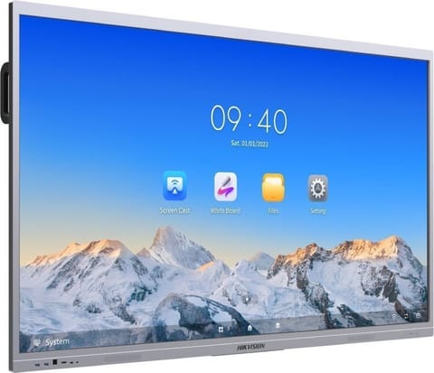 ⁨Monitor HIKVISION DS-D5C86RB/A (EDLA) (86" /TFT TN /3840 x 2160 /Szary)⁩ w sklepie Wasserman.eu