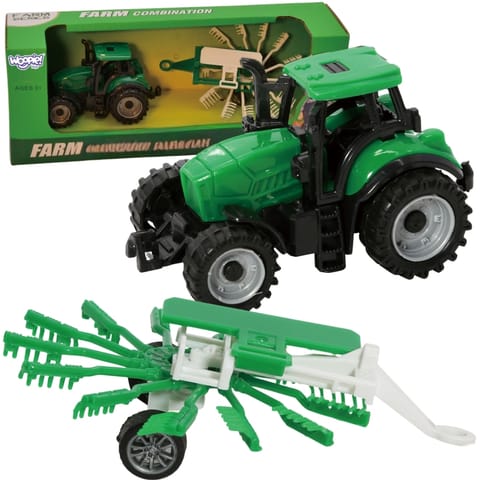 ⁨WOOPIE Traktor Rolniczy ze Zgrabiarką⁩ w sklepie Wasserman.eu