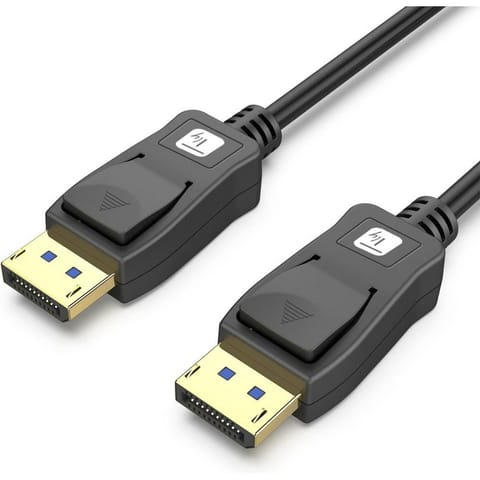 ⁨Techly Displayport Cable 1 M Black⁩ w sklepie Wasserman.eu