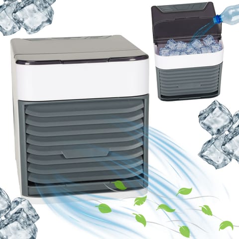 Klimatyzator klimator biurkowy mini wentylator przenośny USB w sklepie Wasserman.eu