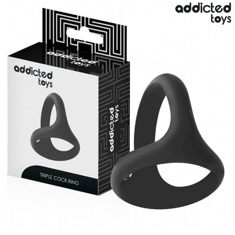 ⁨Addicted Toys Potrojny Elastyczny Pierścień Wspierający 58 mm⁩ w sklepie Wasserman.eu