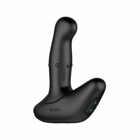 ⁨Nexus Revo Ring - Anatomiczny masażer zdalny z rotacją i wibracją, czarny 13,5cm⁩ w sklepie Wasserman.eu