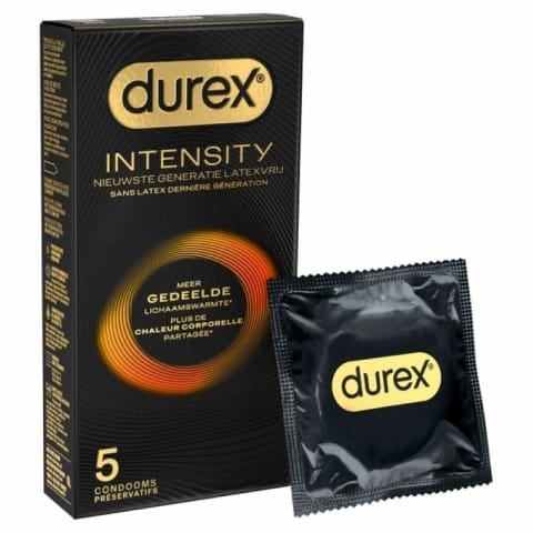 ⁨Durex Intensity precyzyjne prezerwatywy ultra-cienkie 5 szt.⁩ w sklepie Wasserman.eu