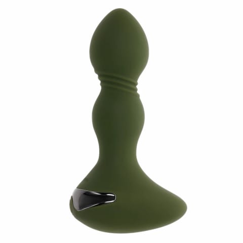 ⁨Evolved Lieutenant - Wibrująca sonda analna silikonowa 12 cm USB⁩ w sklepie Wasserman.eu