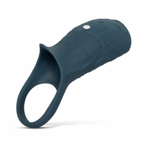 ⁨Boners Wibrująca Nakładka Intymna Blue Z 10 Trybami Silikonu⁩ w sklepie Wasserman.eu