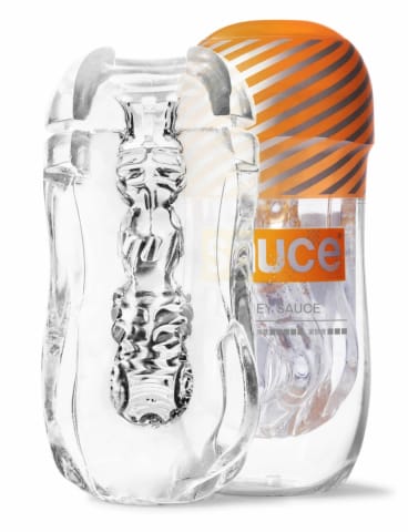 Sauce Honey Cup - Model z miękką teksturą i spiralnym kanałem 24-28mm w sklepie Wasserman.eu