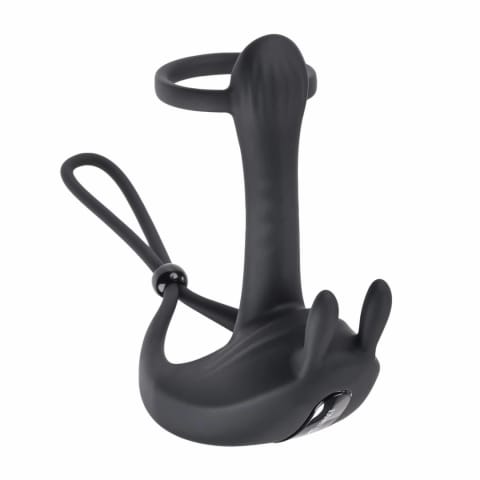⁨Evolved Novelties Saddle Up Black - Pierścień wibrujący 7 trybow⁩ w sklepie Wasserman.eu