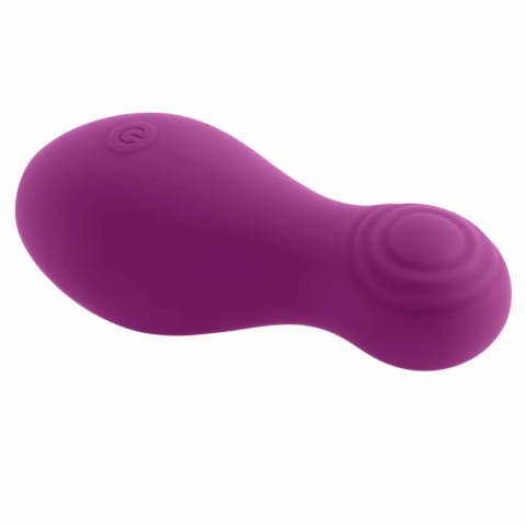 ⁨Playboy The Jet Set Tapping Magenta - kompaktowy masażer pulsacyjny USB⁩ w sklepie Wasserman.eu