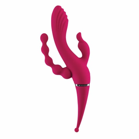 ⁨Evolved Novelties Four By Four Magenta - wielofunkcyjny model 4-silnikowy⁩ w sklepie Wasserman.eu