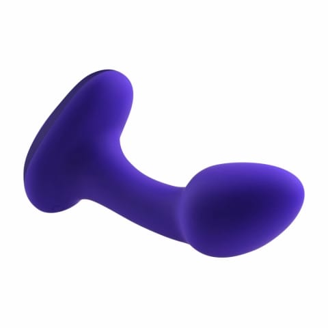 ⁨Evolved Novelties Anybody's Plug fioletowy - ergonomiczny model z falistą linią⁩ w sklepie Wasserman.eu