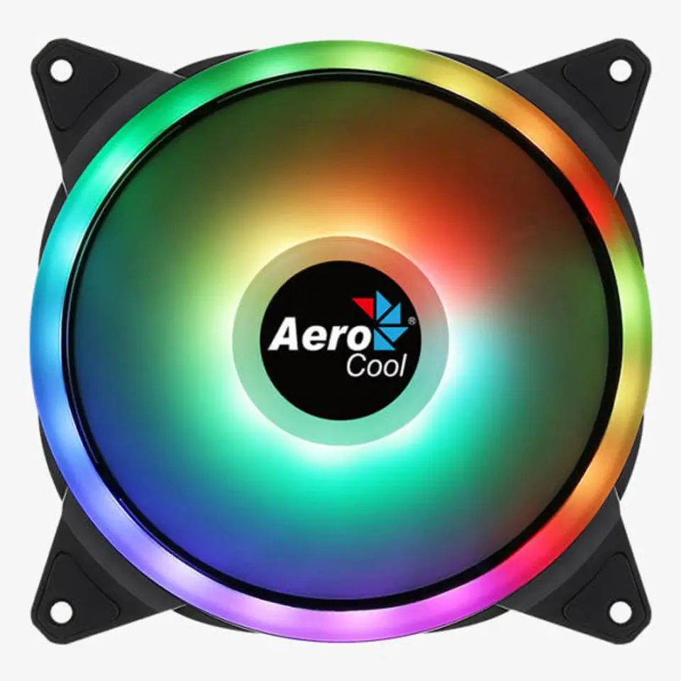 ⁨WENTYLATOR AEROCOOL PGS DUO 14 ARGB 6pin 140mm⁩ w sklepie Wasserman.eu