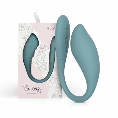 ⁨Bloom Daisy Model Egg Zielony - Jajko Wibrujące z Technologią Swipe⁩ w sklepie Wasserman.eu