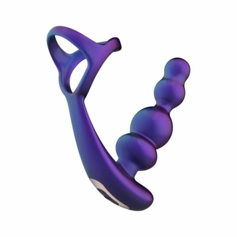 ⁨Hueman Stellar Force hybrydowy plug anatomiczny z pierścieniem i pilotem⁩ w sklepie Wasserman.eu