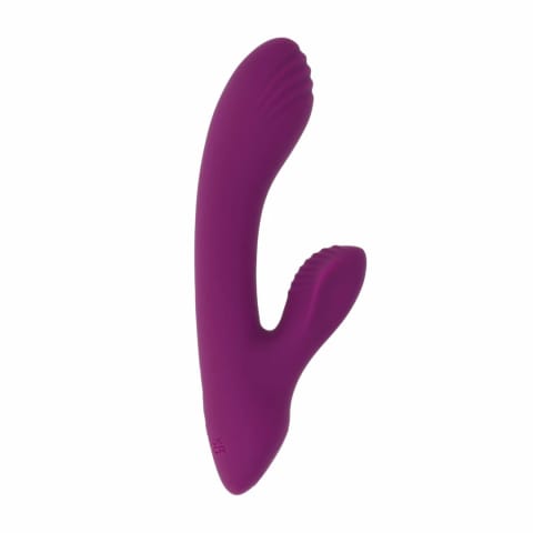 ⁨Evolved Bitty Bunny fioletowy mini wibrator z podwojną stymulacją⁩ w sklepie Wasserman.eu
