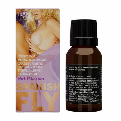 ⁨Cobeco Spanish Fly Hot Passion 15 ml - krople z L-argininą i witaminą C⁩ w sklepie Wasserman.eu