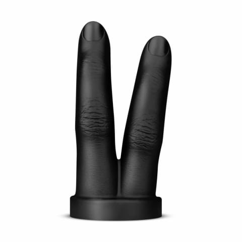 ⁨BUTTR Victory Double Finger anatomiczna baza silikonowa czarny⁩ w sklepie Wasserman.eu