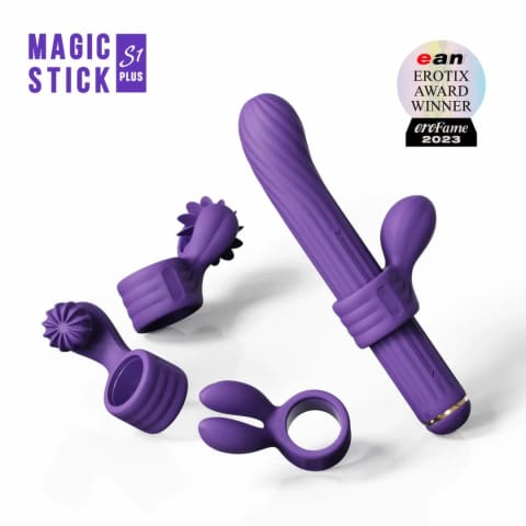 ⁨OTOUCH Magic Stick S1 fioletowy - wielofunkcyjny system intymny 4w1⁩ w sklepie Wasserman.eu