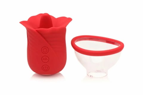 ⁨Lily Lover Model LS1 - System wibracji i funkcja zasysania, rożowy⁩ w sklepie Wasserman.eu