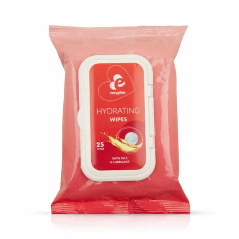 ⁨EasyGlide Chusteczki Nawilżające z Olejkami i Ekstraktami 10 szt.⁩ w sklepie Wasserman.eu