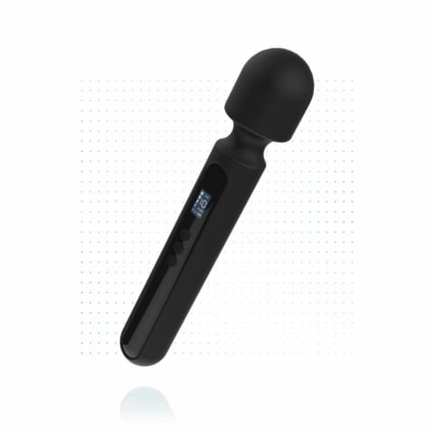 ⁨BLAQ Digital Super Wand Czarny - Masażer XL z Wyświetlaczem LED⁩ w sklepie Wasserman.eu