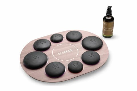 ⁨S1 Revival Hot Stone Spa Collection zestaw 8 kamieni bazaltowych⁩ w sklepie Wasserman.eu