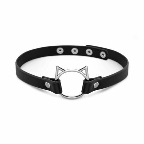 ⁨Bedroom Fantasies Kitty Choker Black - Pasek Dekoracyjny z Motywem Kota⁩ w sklepie Wasserman.eu