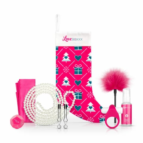 ⁨Loveboxxx Zestaw Świąteczny Stocking - Zabawki, Akcesoria, Lubrykant⁩ w sklepie Wasserman.eu