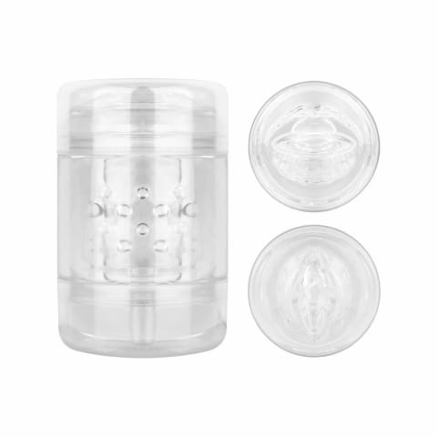 ⁨FPPR Model Przezroczysty Dwustronny System Intymny Sleeve Compact⁩ w sklepie Wasserman.eu