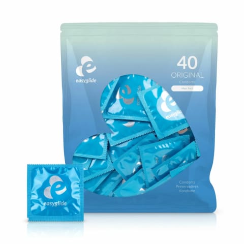 ⁨EasyGlide Original prezerwatywy standardowe 40 sztuk komfortowa ochrona⁩ w sklepie Wasserman.eu