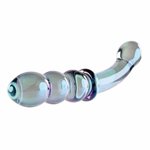 ⁨Evolved Shiny Wand Galaxy - szklany masażer anatomiczny, opalizujący⁩ w sklepie Wasserman.eu