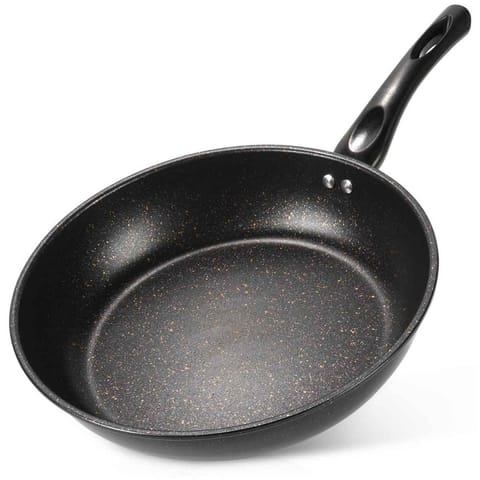 ⁨PATELNIA GRANITOWA 28cm GŁĘBOKA BASIC LINE BEZ INDUKCJI 199087⁩ w sklepie Wasserman.eu