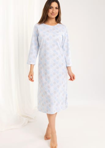 ⁨KOSZULA REGINA 161 XXL-3XL NIE (kolor niebieski, rozmiar XXL)⁩ w sklepie Wasserman.eu