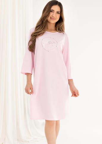 ⁨KOSZULA REGINA 167 XXL-3XL ROZ (kolor różowy, rozmiar XXL)⁩ w sklepie Wasserman.eu